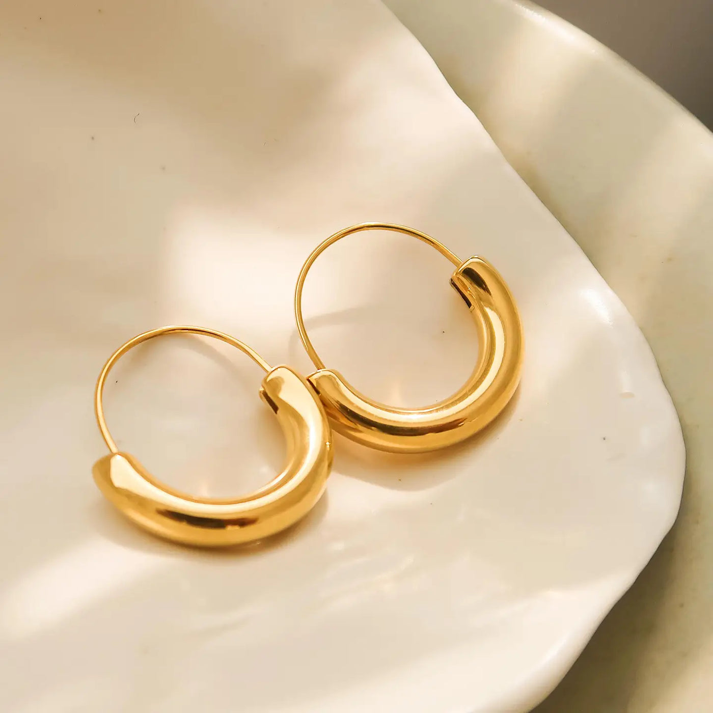 U-Shape Hoop Earring