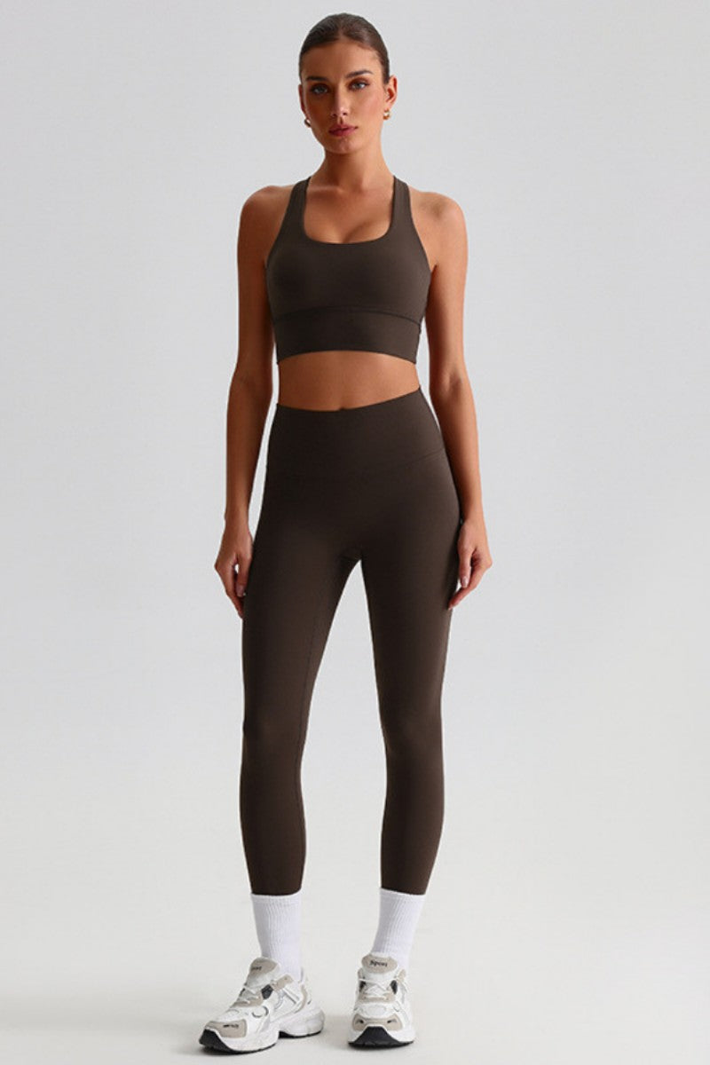 Cross Back Yoga 2 Piece Set