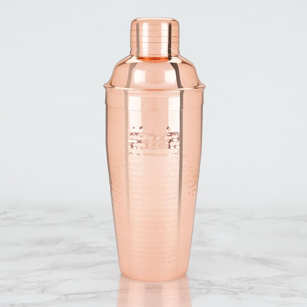 Twine Hammered Copper Cocktail Shaker