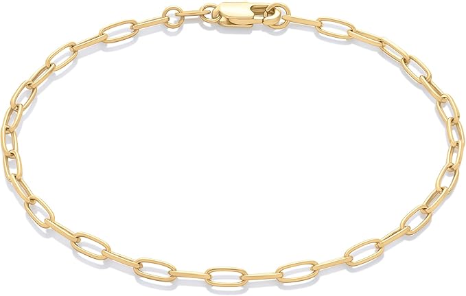 Paperclip Chain Bracelet