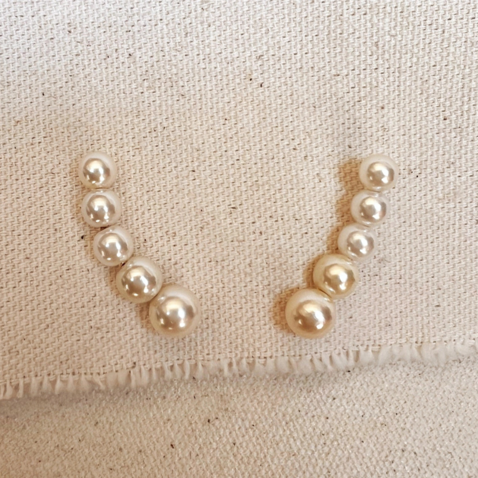 Pearl Climber Earrings