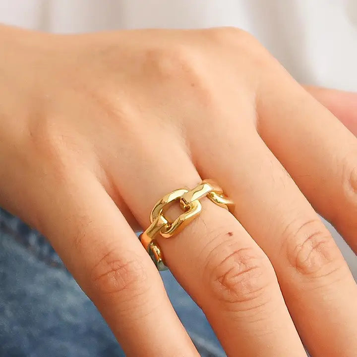 Brooklyn Stack Braided Non-Tarnish Ring