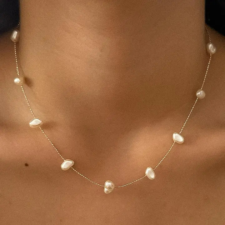 Ida Petite Pearl Necklace