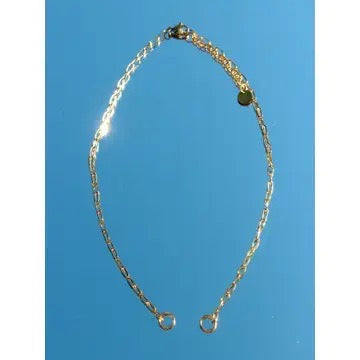 Small Gold Paperclip Chain