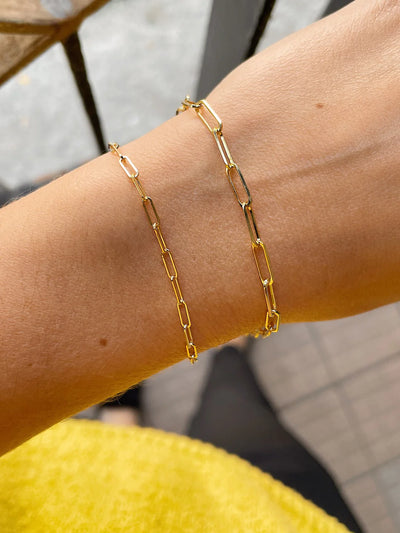 Paperclip Chain Bracelet