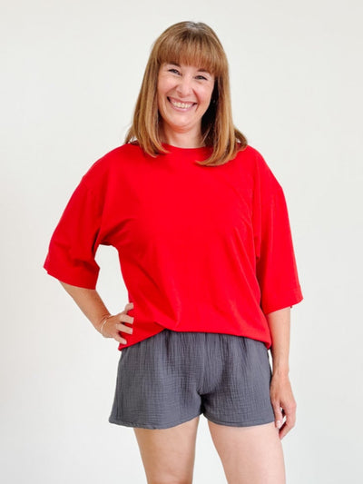CloudFade Pima Cotton Boxy Tee