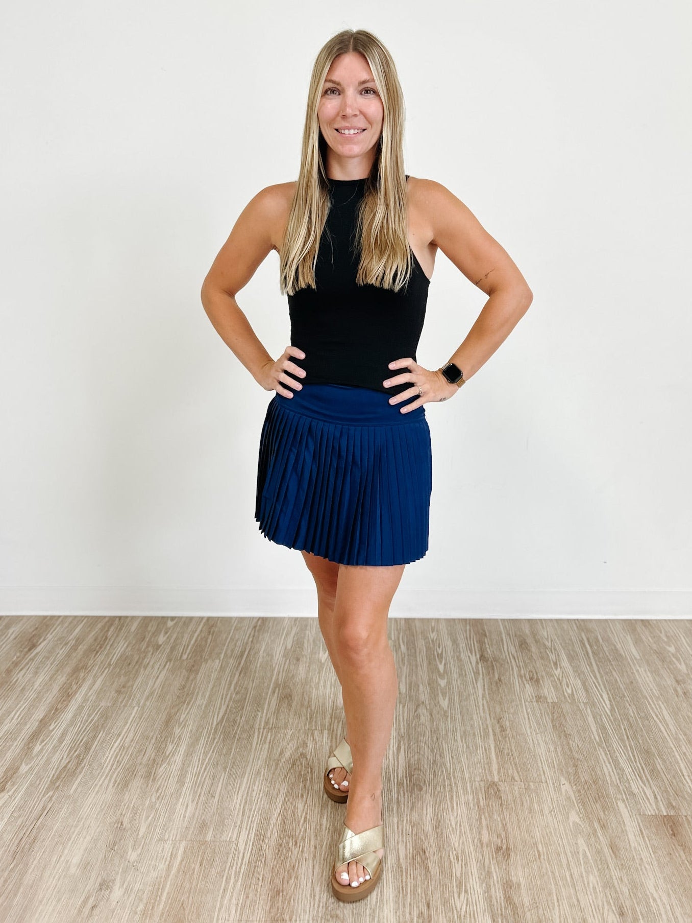 Grand Slam Sharp Pleated Tennis Skirt