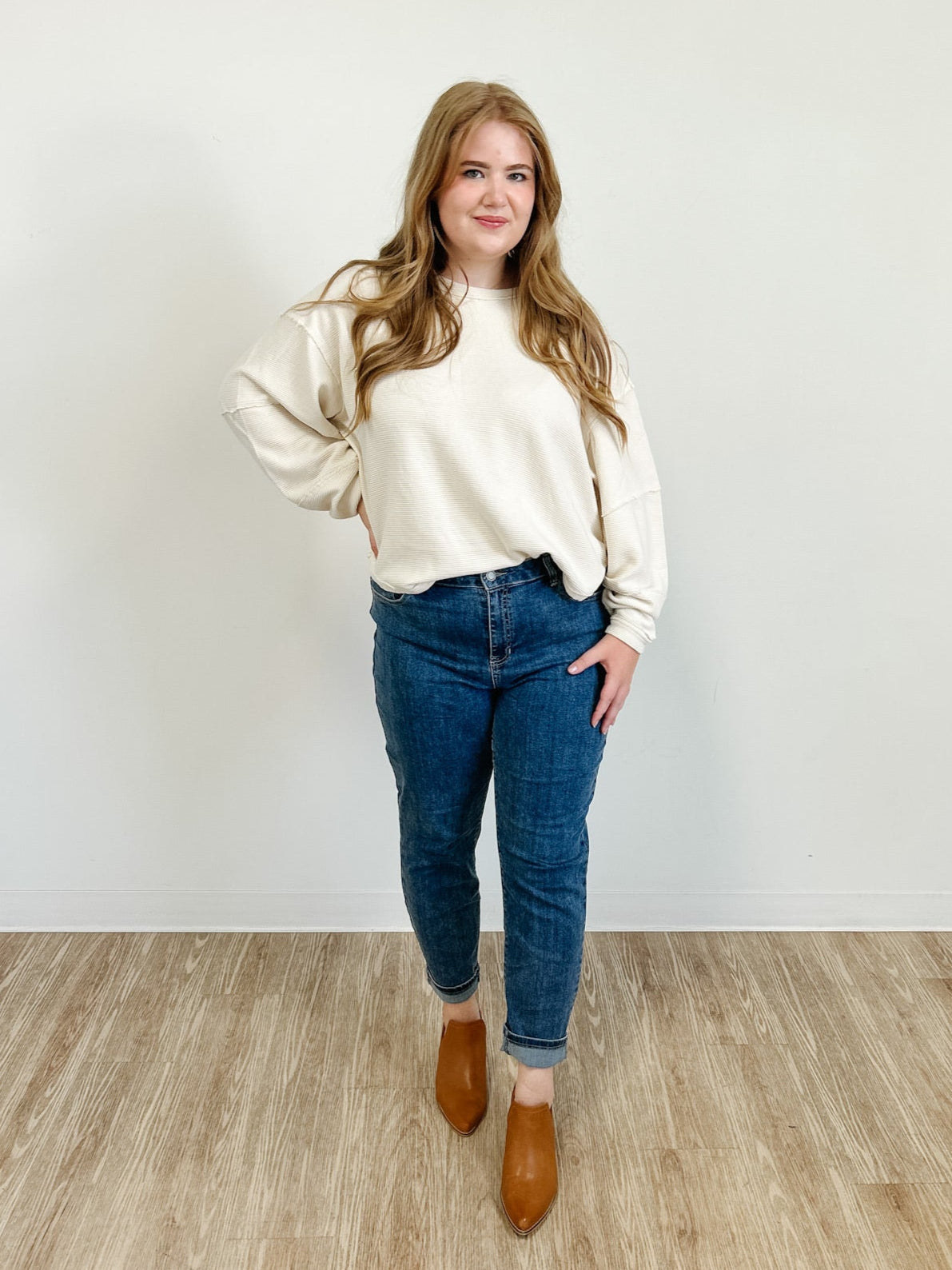 Claudia Slim Leg Jeans