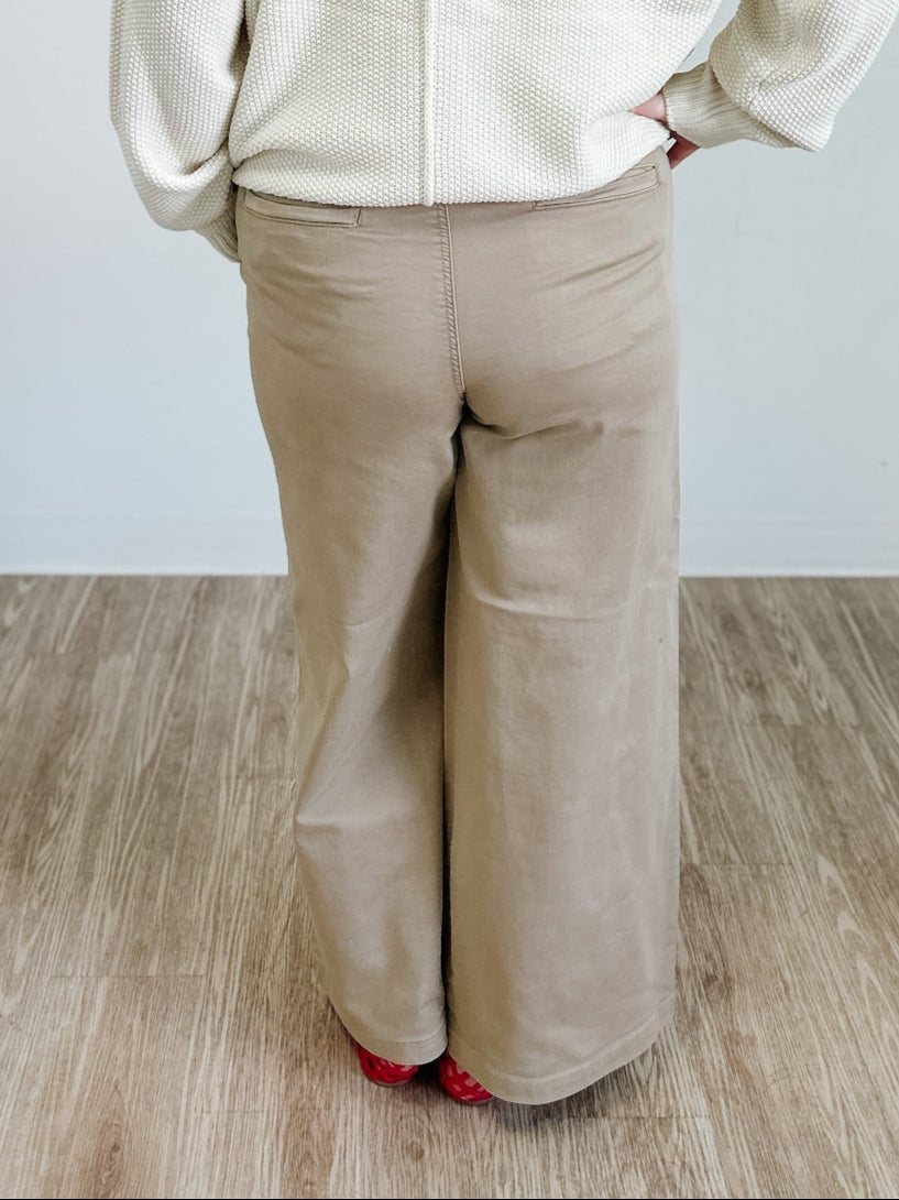 Flowy Twill Trouser