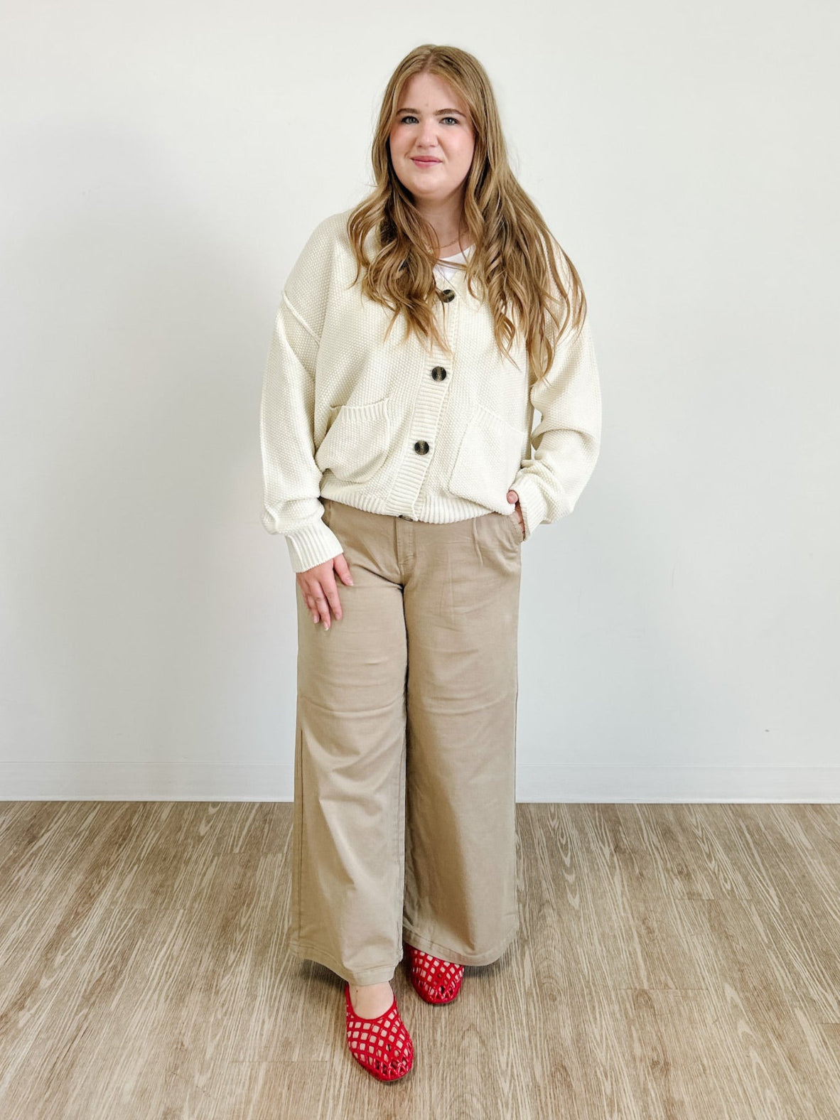 Flowy Twill Trouser