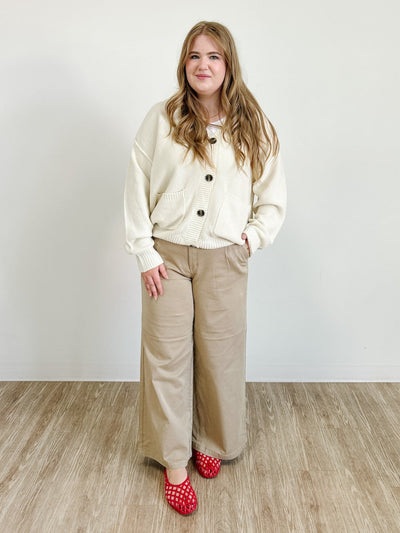 Flowy Twill Trouser