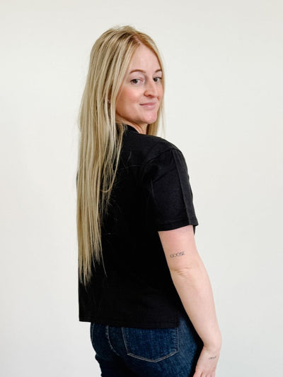 The Essential Short Sleeve Tee in Black