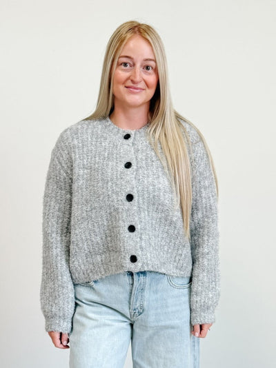 5 Button Wool Cardigan