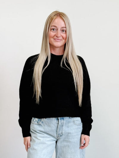 Melange Raglan Sweater