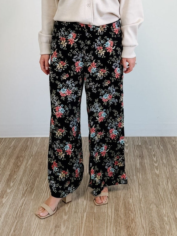Floral Print Pants