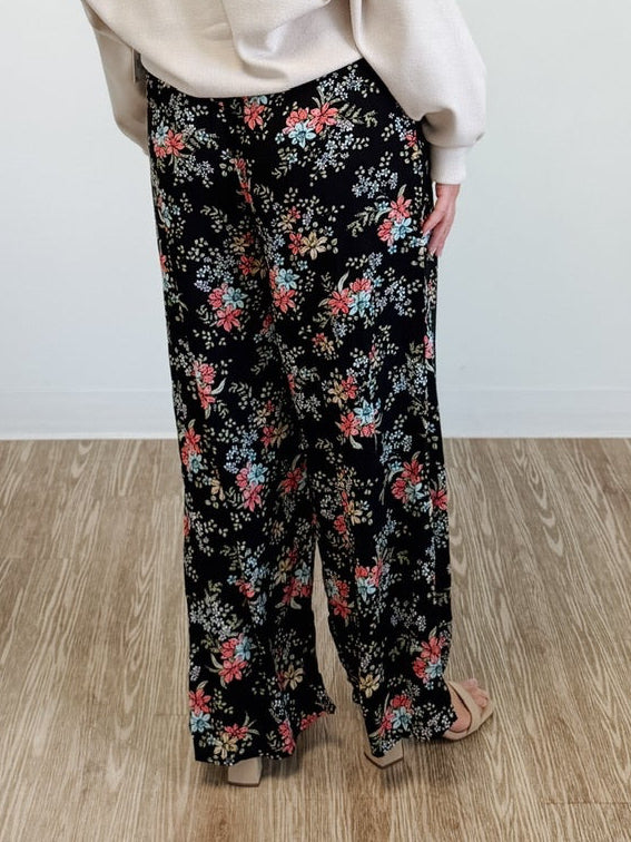 Floral Print Pants