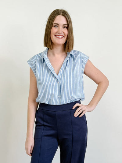 Florence Striped Blouse
