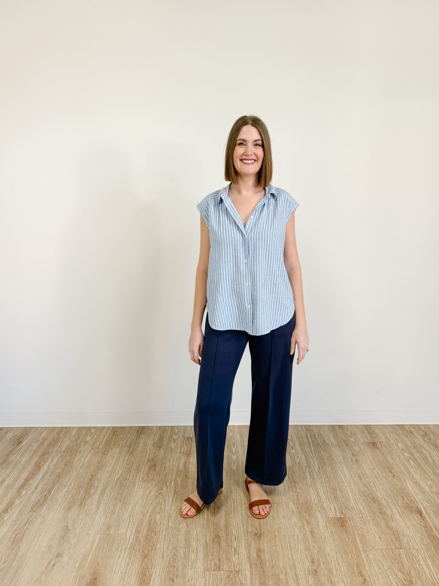 Florence Striped Blouse