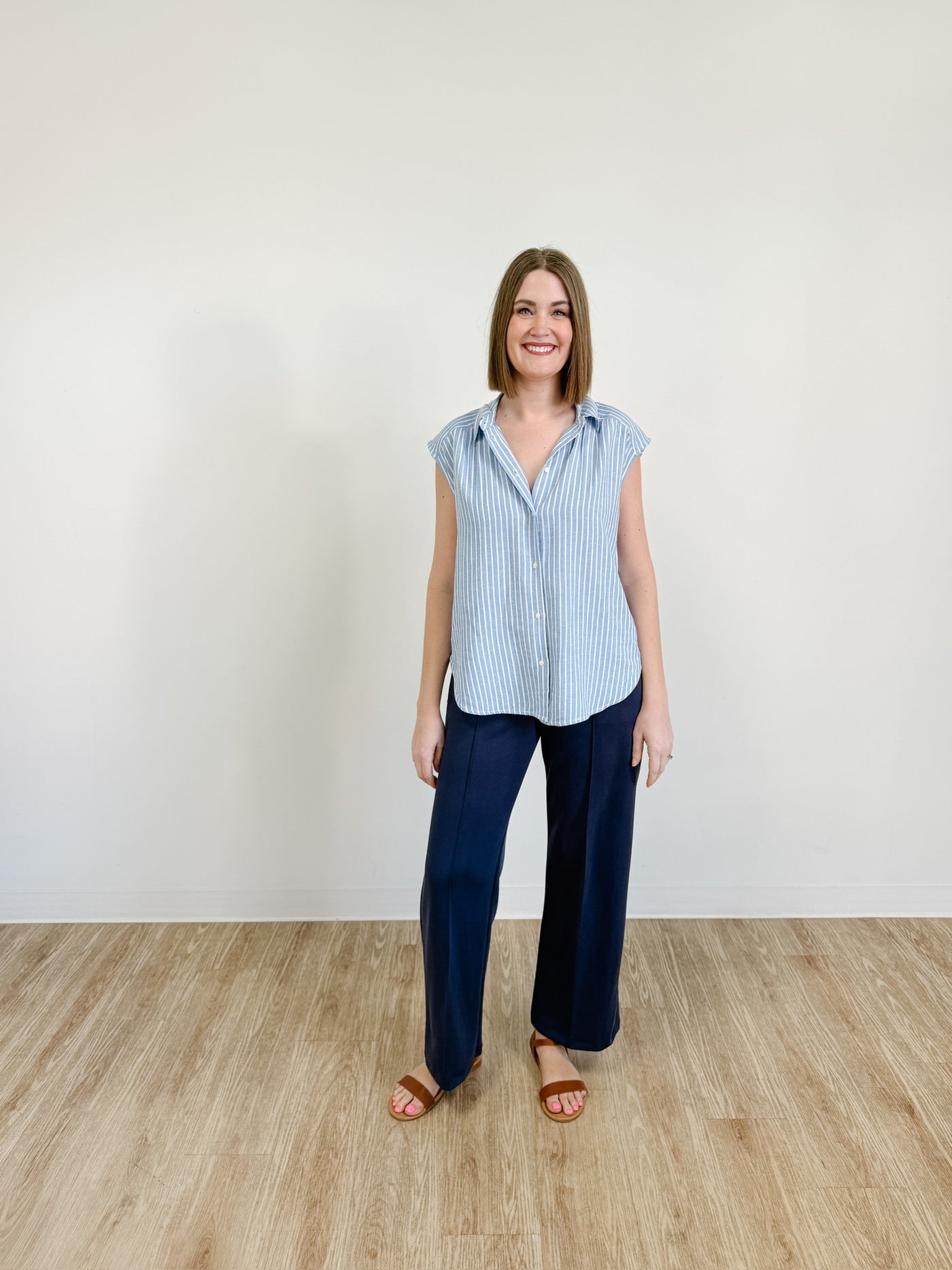 Florence Striped Blouse
