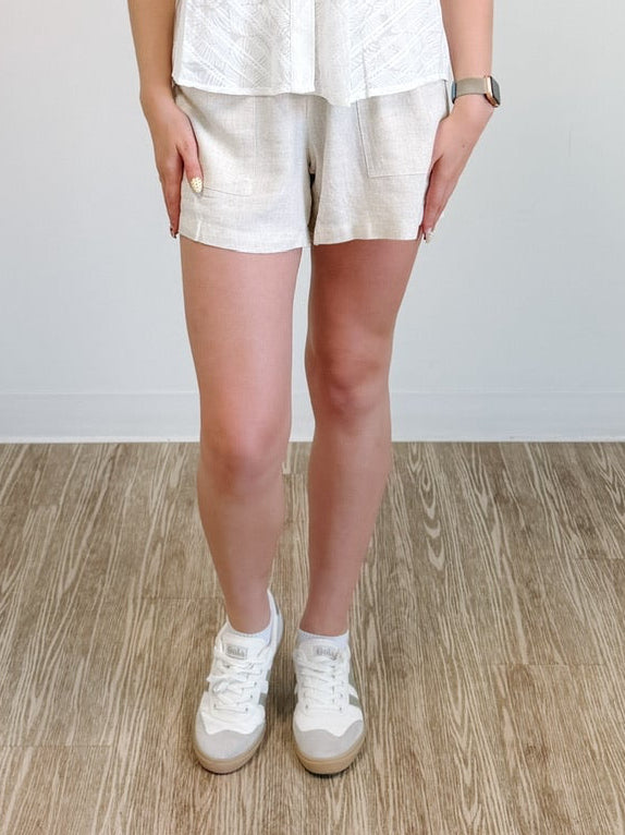 Steph Woven Easy Shorts