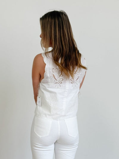 Crochet Tie Tank Top