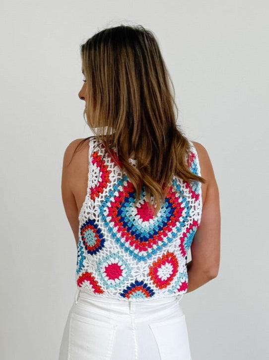 Diamond Crochet Tank