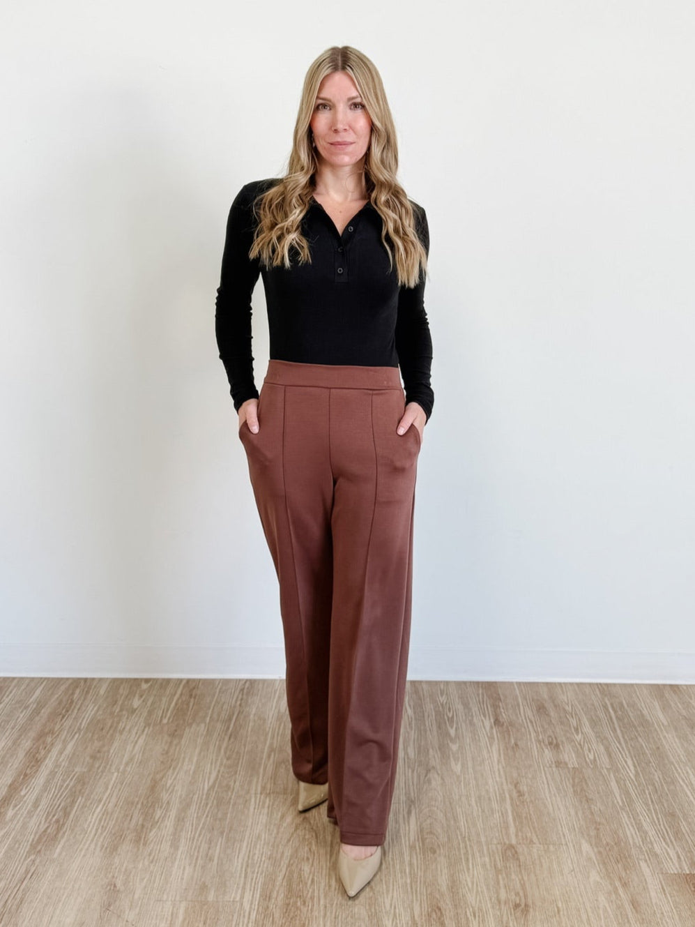 Tucker Pants in Mocha