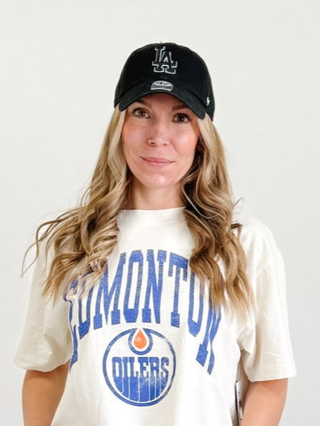 '47 Brand LA Clean Up Cap in Black