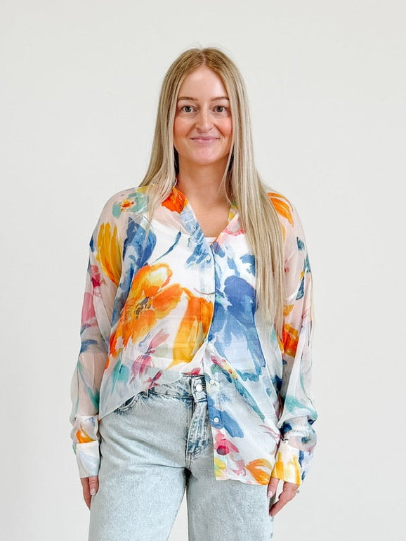 Smilla Long Sleeve Oversized Shirt