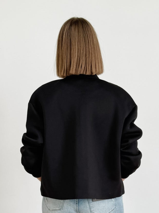 Arista Life Life Sleeve Scuba Bomber Jacket