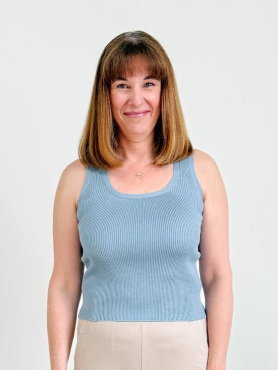 Poppy Sleeveless Square Neck Top