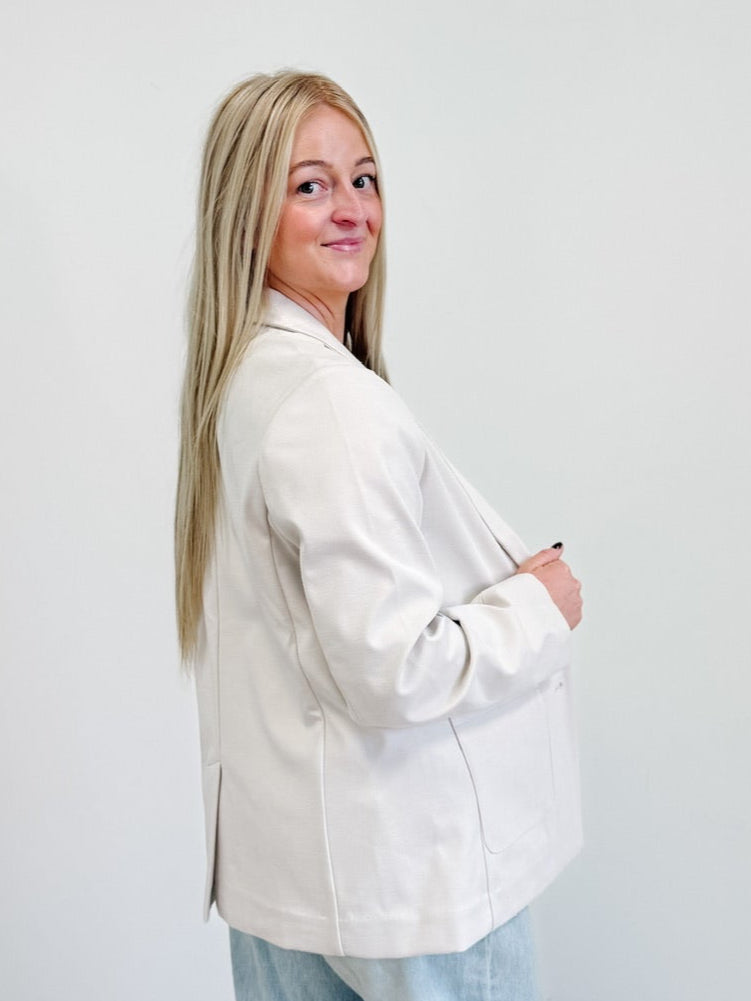 Thelma Blazer in Chateau Grey