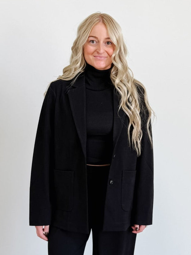 Thelma Blazer in Black