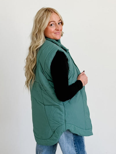 Summit Curve Longline Puffer Vest