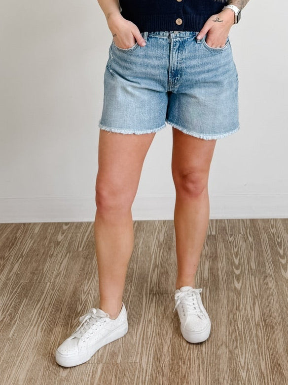 HIGH RISE BOYFRIEND DENIM SHORTS