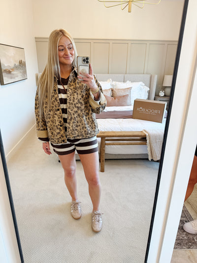 Free People Opal Swing Printed Denim Jacket