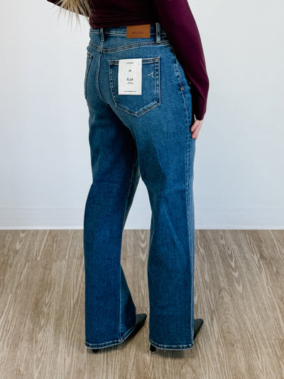 Clean Stretch High Rise Classic Straight