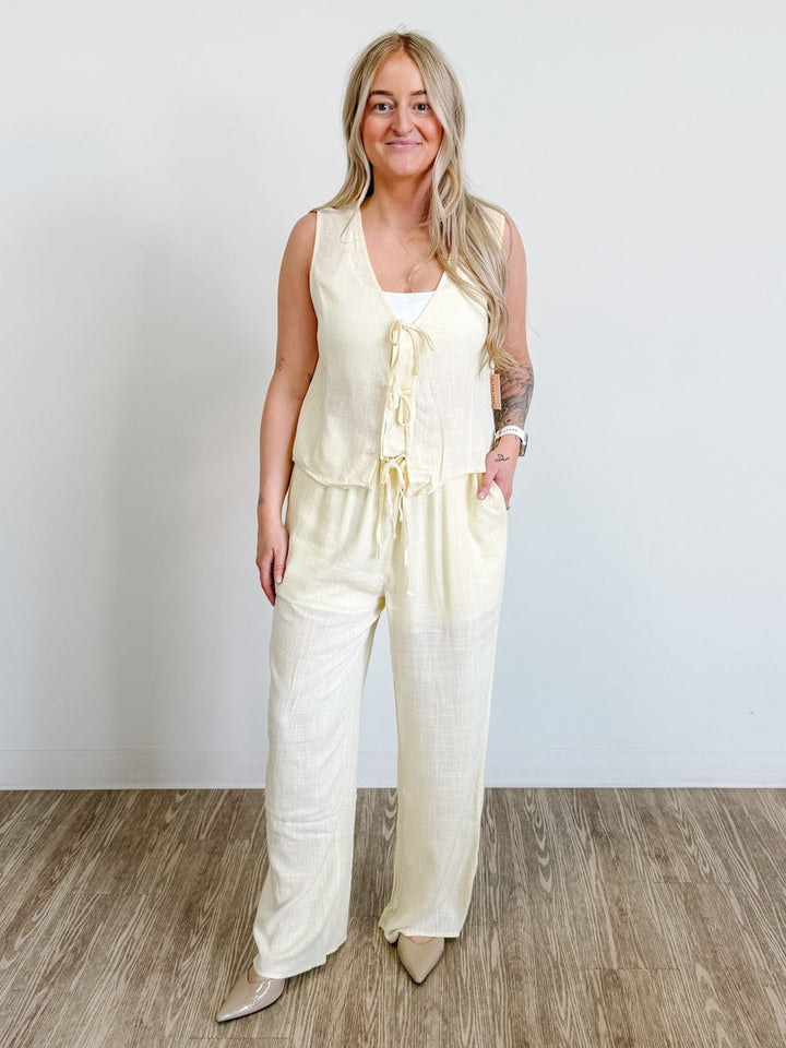 Tie Front Top