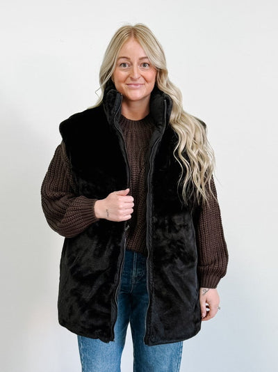 Reversible Oversized Puffer Vest