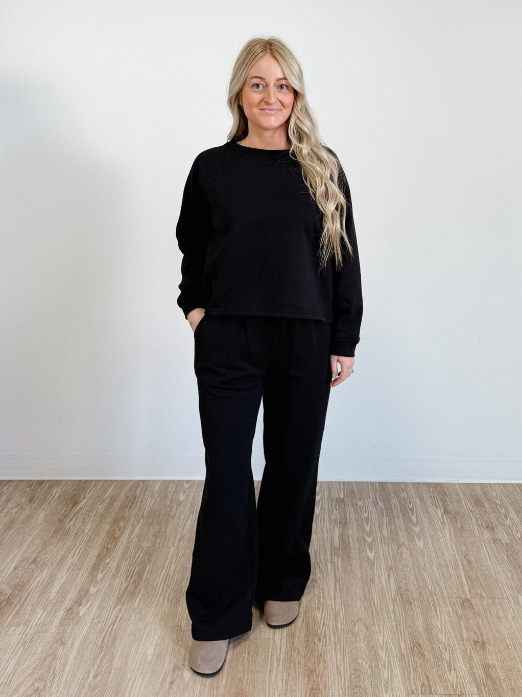 The Rebecca Matching Set in Black