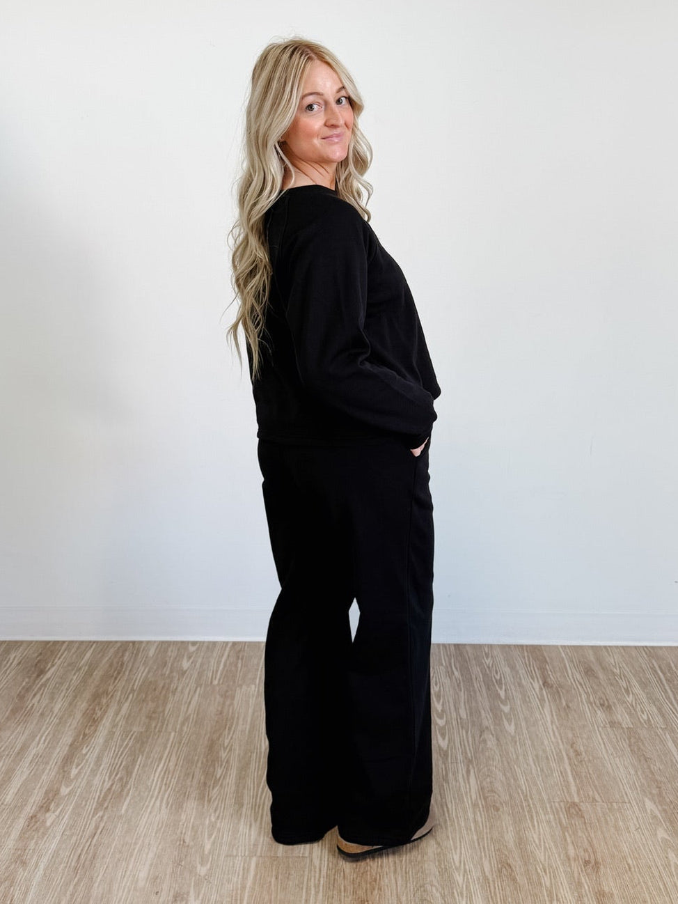 The Rebecca Matching Set in Black