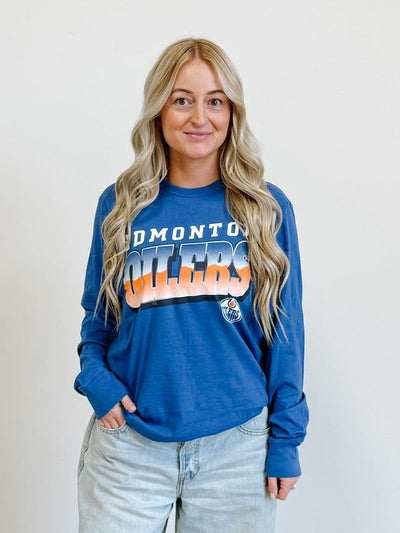 Edmonton Oilers Polished '47 Long Sleeve Tee