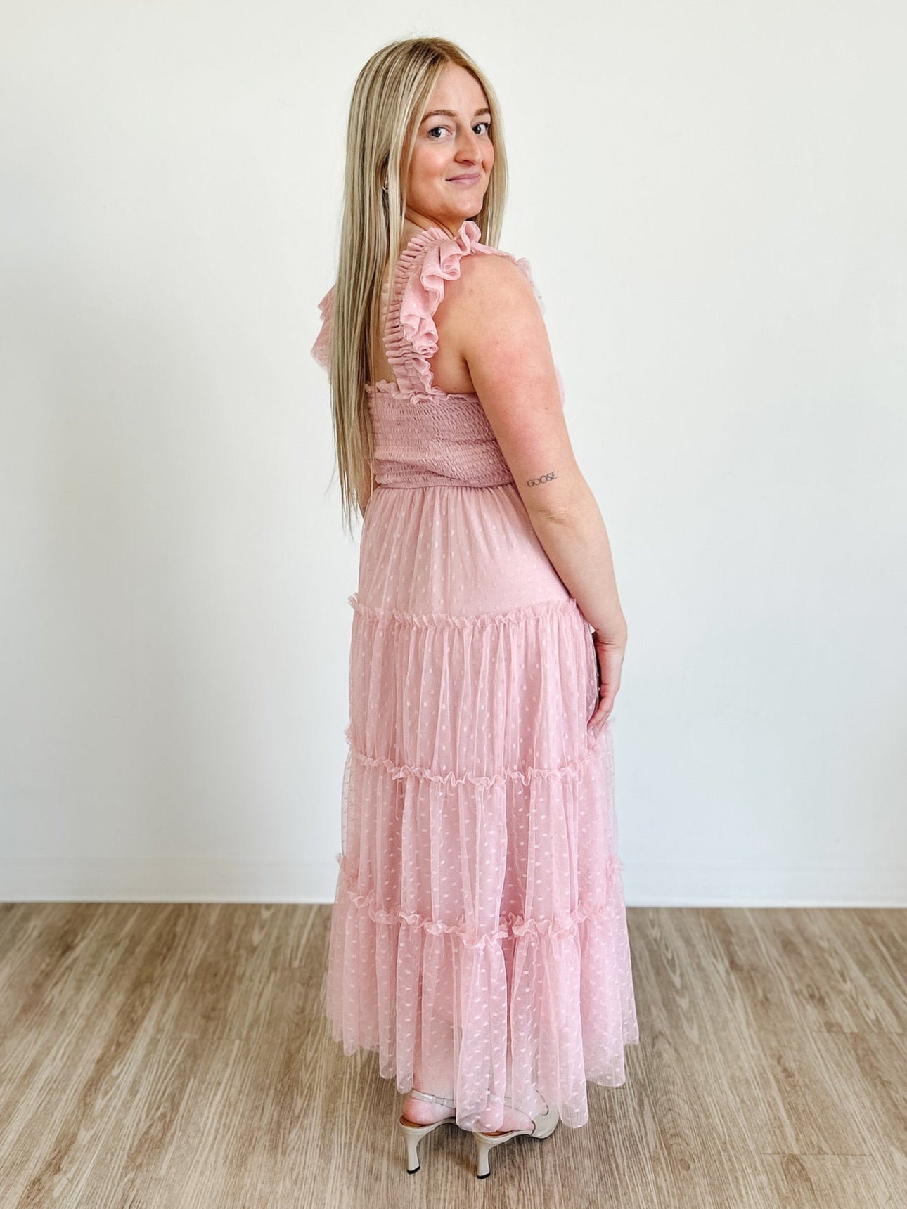 Polly Polka Dot Midi Dress