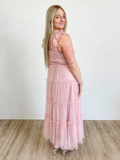 Polly Polka Dot Midi Dress