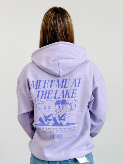 Meet Me At the Lake Graphic Hoodie