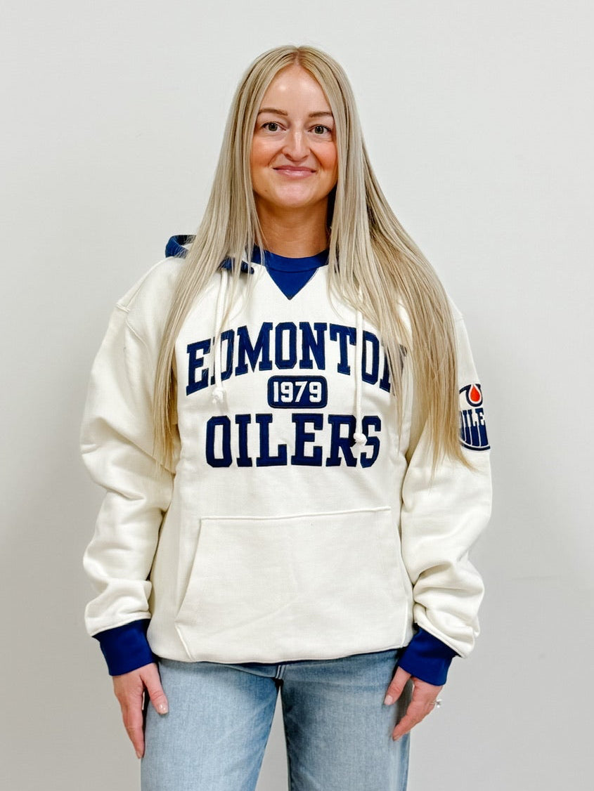 Edmonton Oilers Golden Age '47 Skipper Original Hoodie