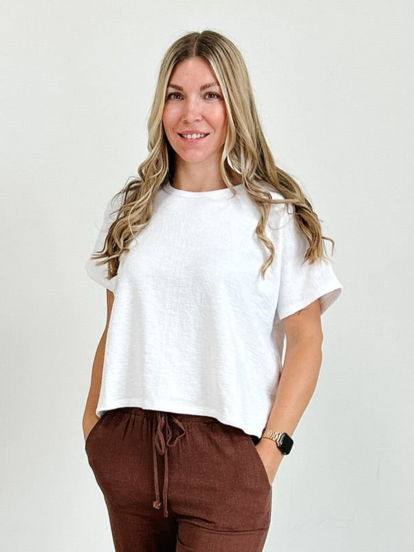 AMERI×MILLER POOFY TOPS Short Sleeve Tops – Miller The Label