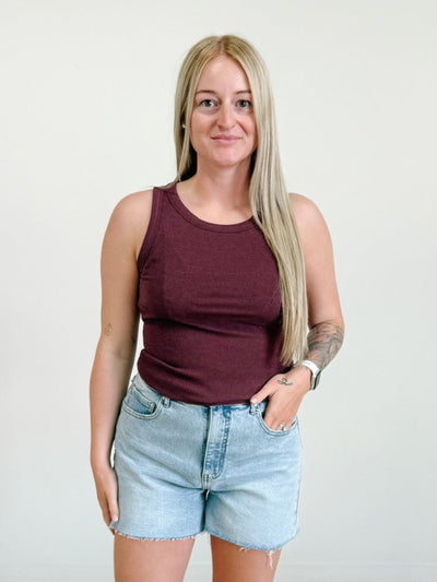 Thread & Supply Edlin Tank in Wine Heather