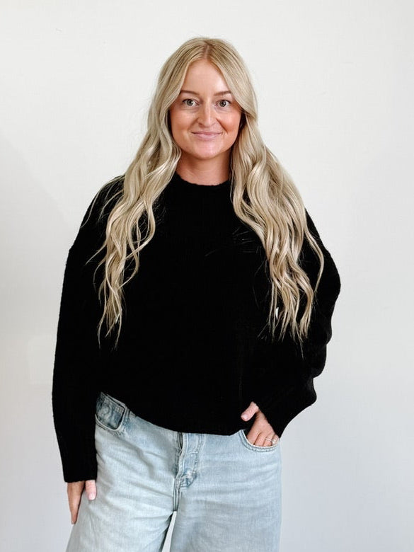 Oversized Drop Shoulder Sweater