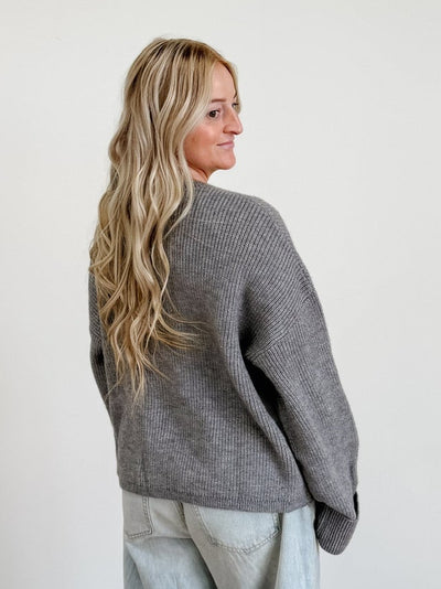 The Simple Oversized Knit Sweater